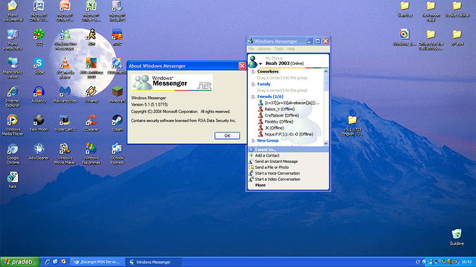 Windows XP and Messenger 4.7 - Messenger Support - MessengerGeek