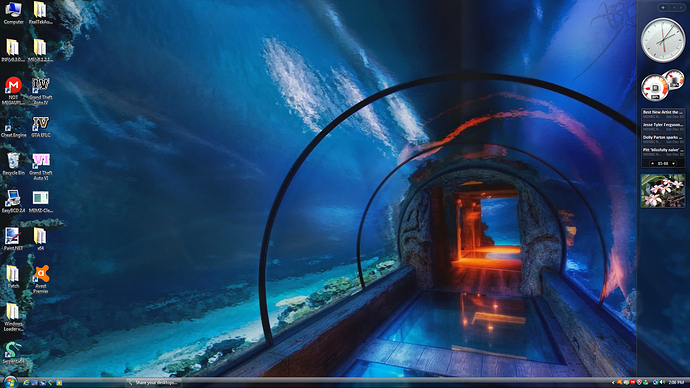Current Desktop