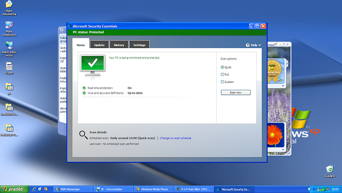 Microsoft Security Essentials Definition Updates free downloads