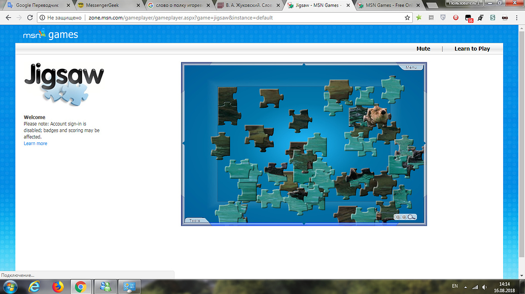 Gameplayer pages on the zone Technology MessengerGeek