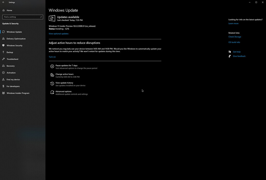 Windows 11 Insider Preview is now avilable on Windows Update ...