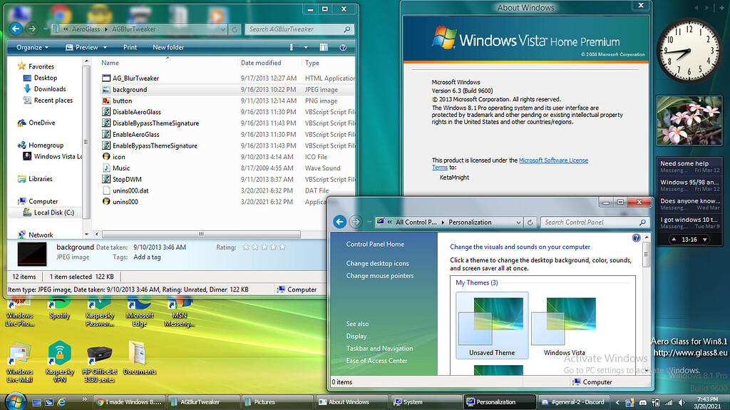 I made Windows 8.1 feel like Windows Vista! - Technology - MessengerGeek