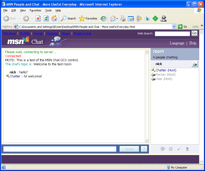 download msn chat