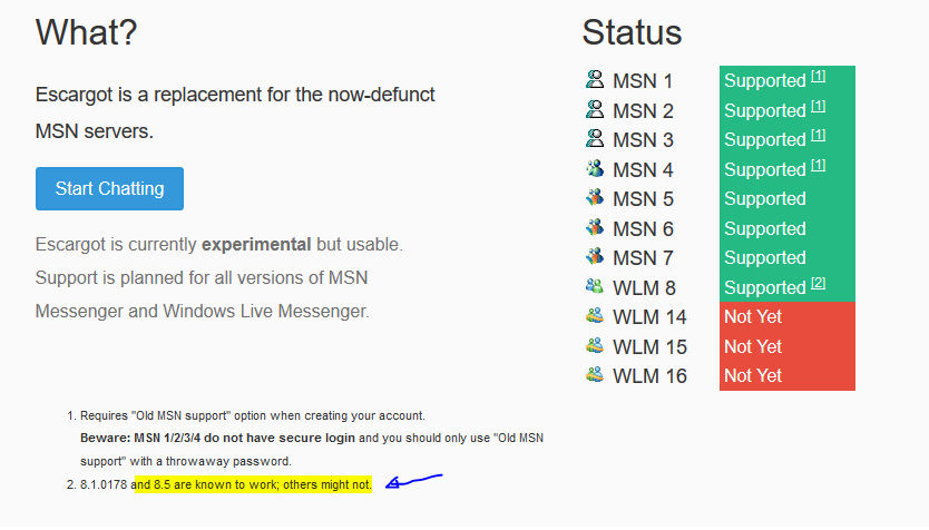 Some progress regarding games - Escargot MSN Server - MessengerGeek