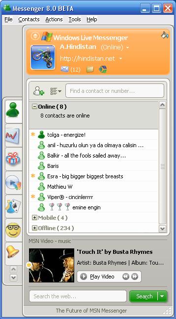 Escargot  MSN Messenger and Windows Live Messenger