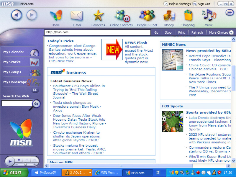 O MSN Explorer: personalização - Suporte da Microsoft