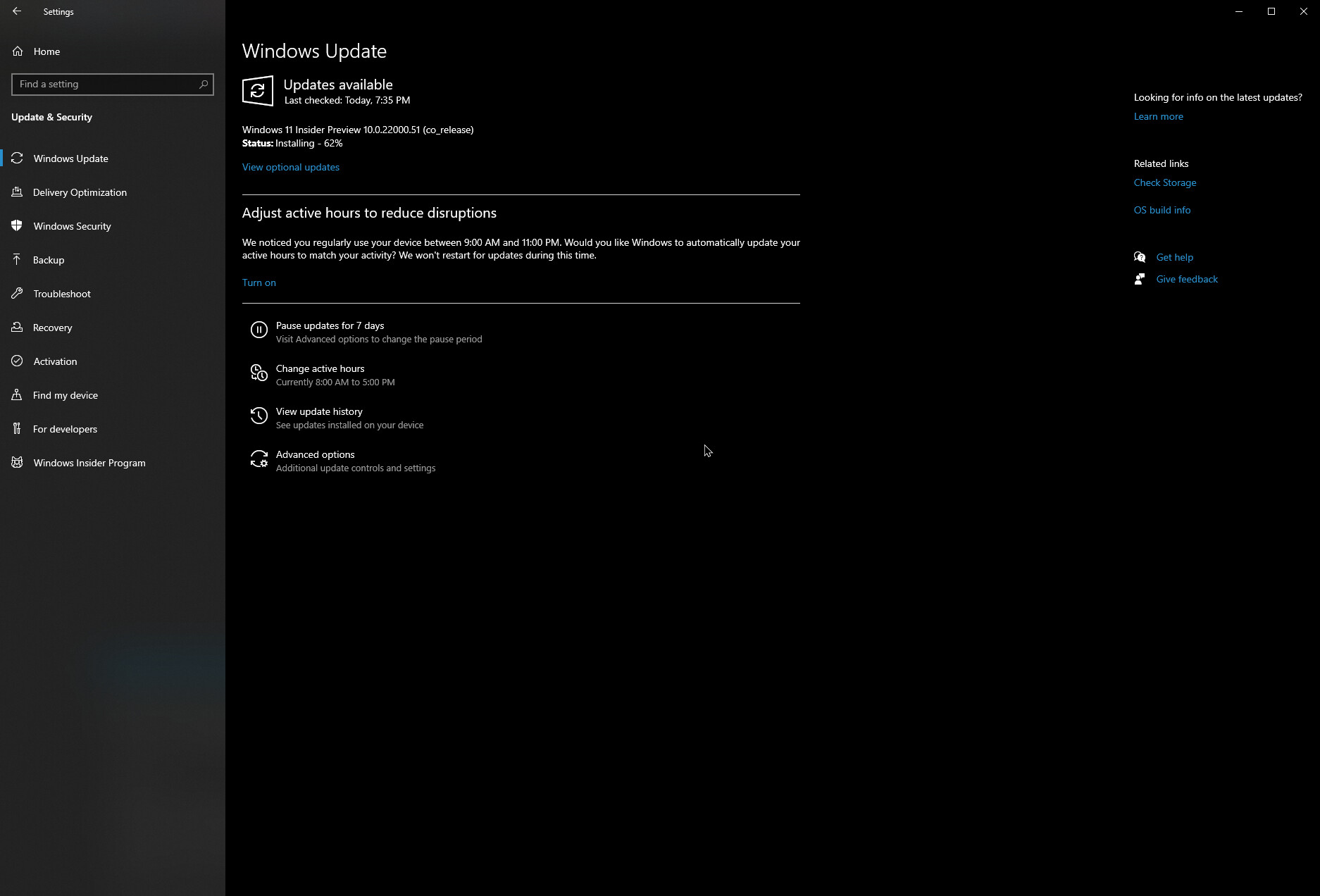 Windows 11 Insider Preview is now avilable on Windows Update ...