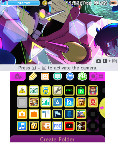 3ds homescreen