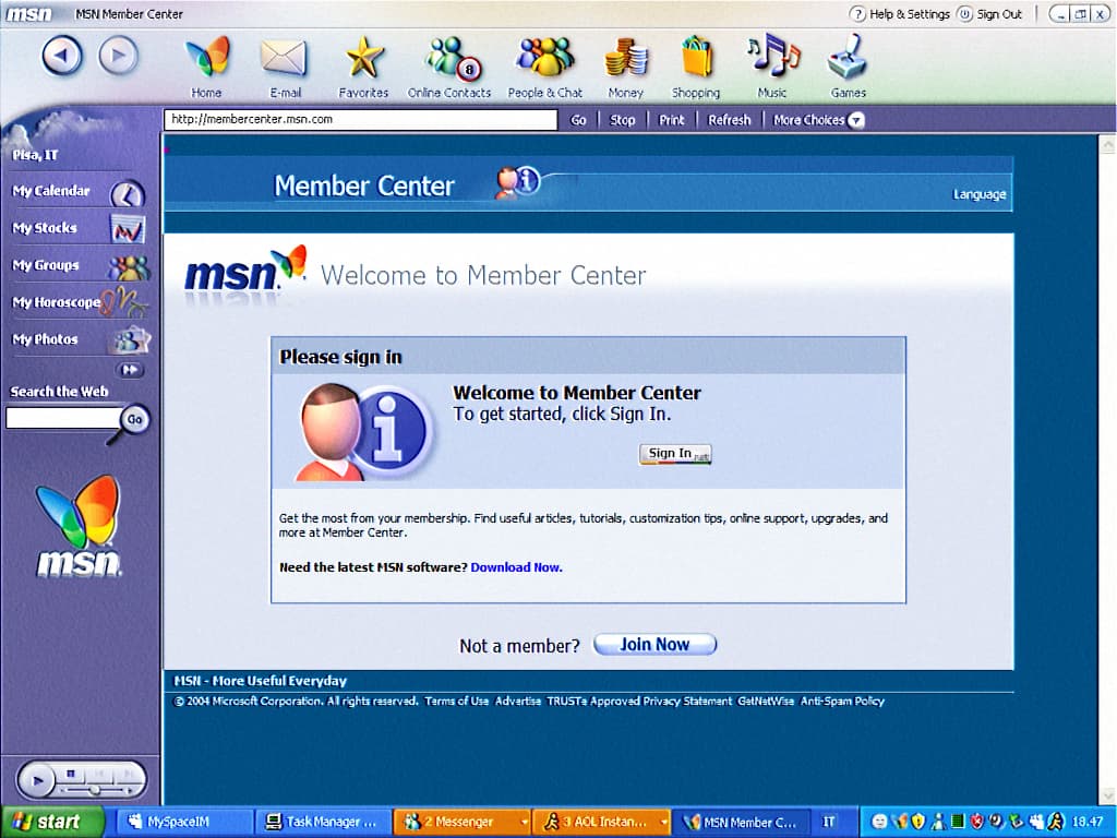 O MSN Explorer: personalização - Suporte da Microsoft