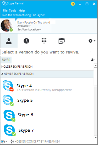 Skype Reviver Concept